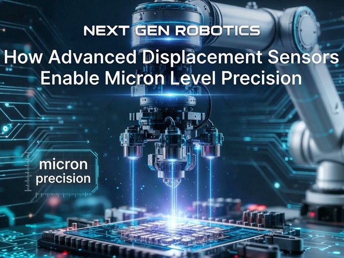 Next-gen robotics: How advanced displacement sensors enable micron-level precision