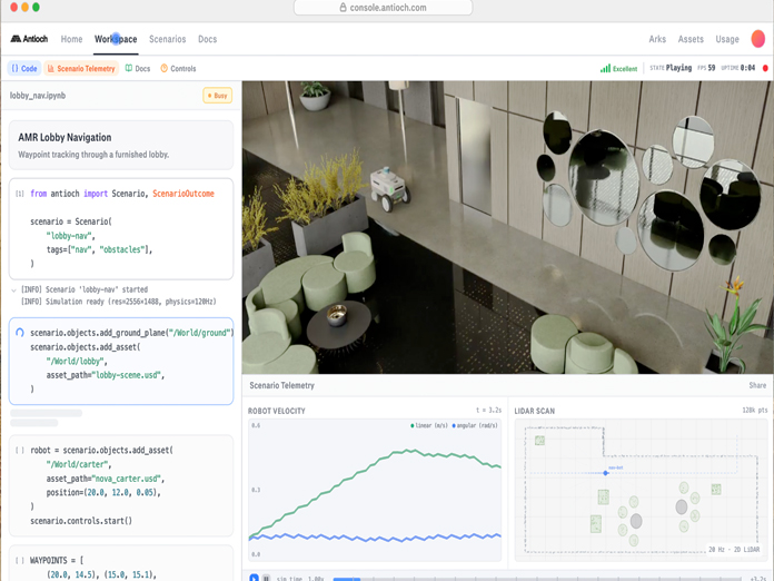 Antioch raises $8.5M to enable the agentic development of physical autonomy