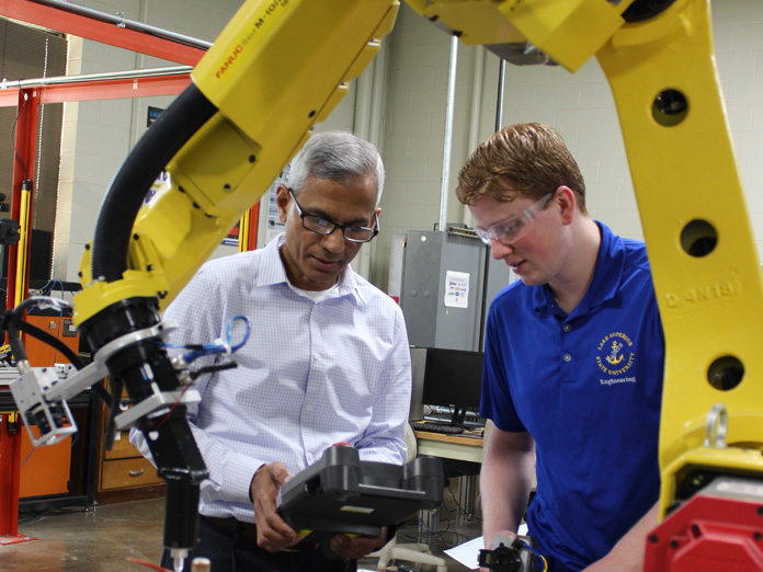 Automate 2026: Lake Superior State University’s Jim Devaprasad named A3 Educator of the Year