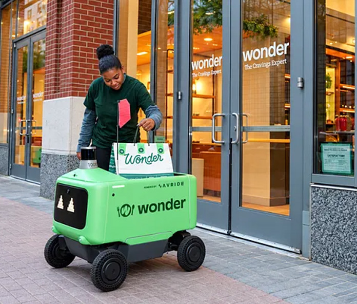Wonder expands Avride partnership for more autonomous deliveries on Grubhub Marketplace