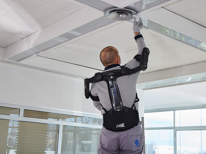 Comau expands wearable robotics portfolio with MATE-XT GO exoskeleton