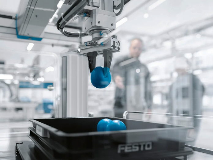Festo introduces GripperAI, an AI-based software for mixed-product robotic picking