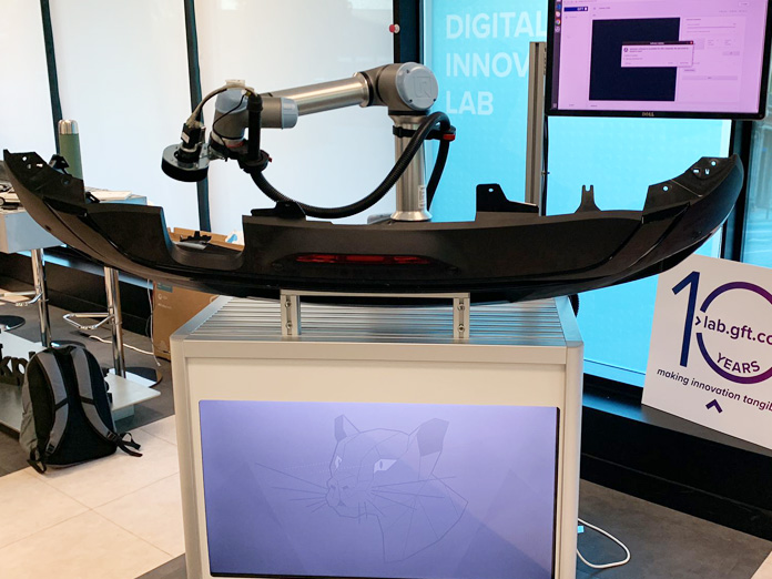 GFT releases an assembly line of AI-powered robots that detects and removes defective parts in automotive manufacturing