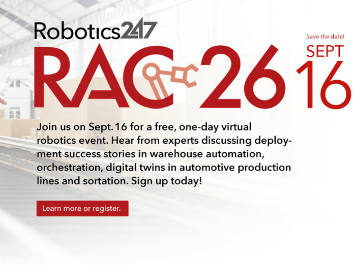 RAC 26: Warehouse orchestration, automotive production and flexible robots