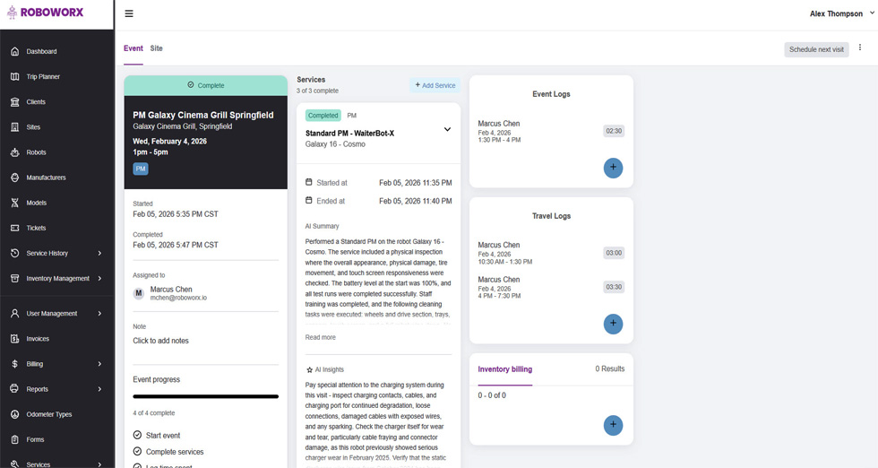 Roboworx adds AI-powered predictive analytics to Robot Service Manager