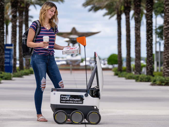 Starship Technologies survey reports robots have 97% approval rating on U.S. college campuses