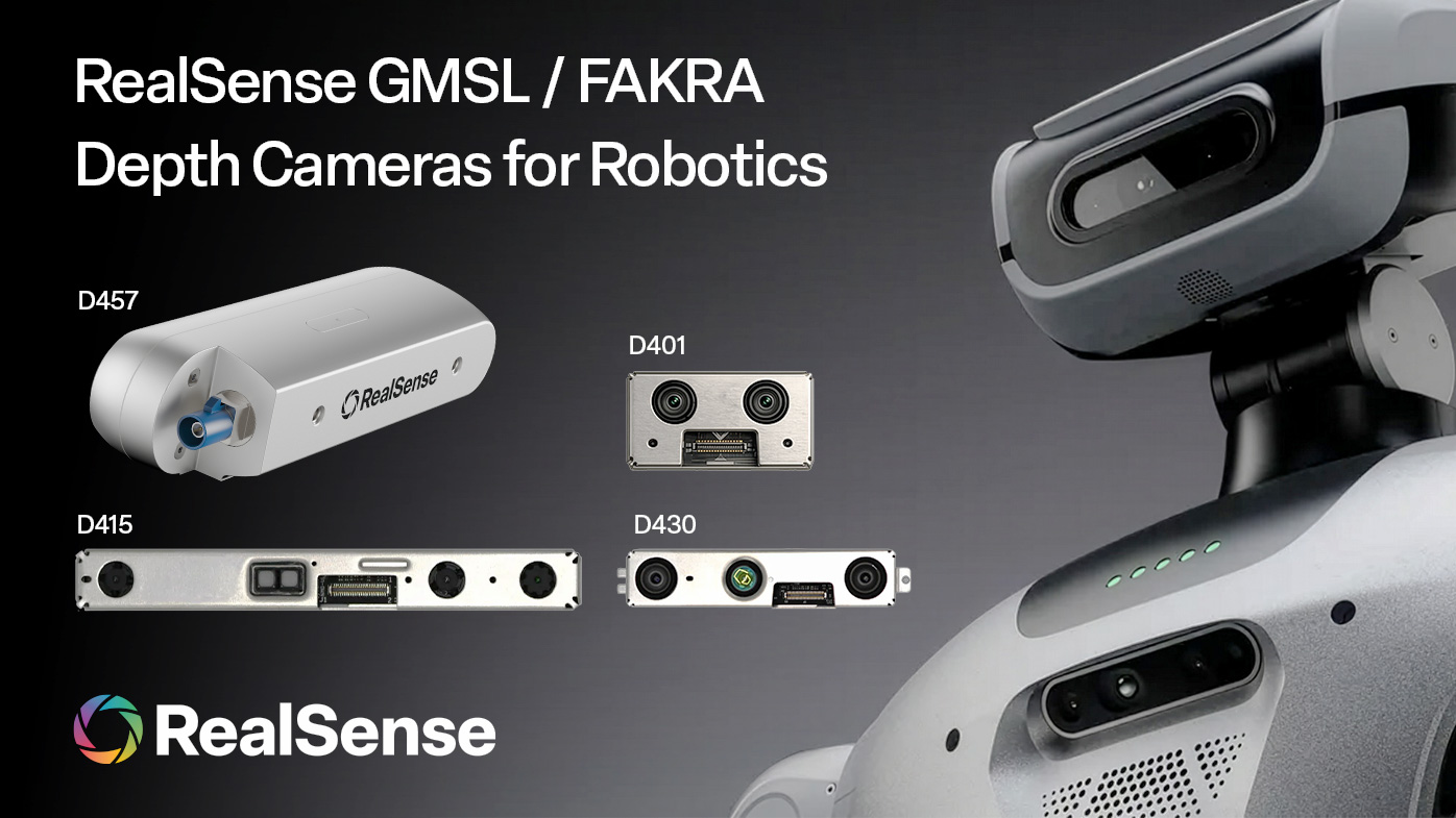 RealSense is showcasing its expanded GMSL-enabled depth camera portfolio, continuing the rollout of its scalable perception platform for robotics and industrial automation. The RealSense GMSL portfolio - featuring the D401, D415, D430, and D457 - introduces a unified architecture designed to overcome the limitations of traditional USB-based systems. By utilizing Gigabit Multimedia Serial Link (GMSL) with secure FAKRA connectors, the platform delivers long-reach, high-bandwidth connectivity over a single cable. Supporting distances up to 15 meters while reducing latency, power consumption, and electromagnetic interference, GMSL is well suited for demanding industrial applications where consistent, deterministic performance is essential. The portfolio can scale across multi-camera systems. As robots increasingly require 360° perception for navigation, manipulation and safety, RealSense enables synchronized deployments of 3 to 8 cameras - or more - within a single system. This capability simplifies system architecture while ensuring stable, predictable performance across complex robotic platforms, including AMRs, humanoids and industrial robotic arms. RealSense, realsenseai.com, Booth 12036