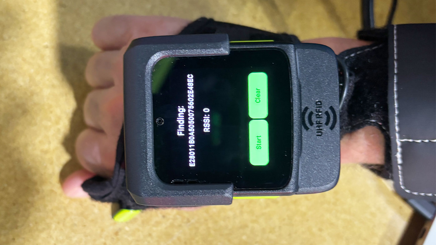 Zebra Technologies touted its various RFID technologies, including the new WS501-R.