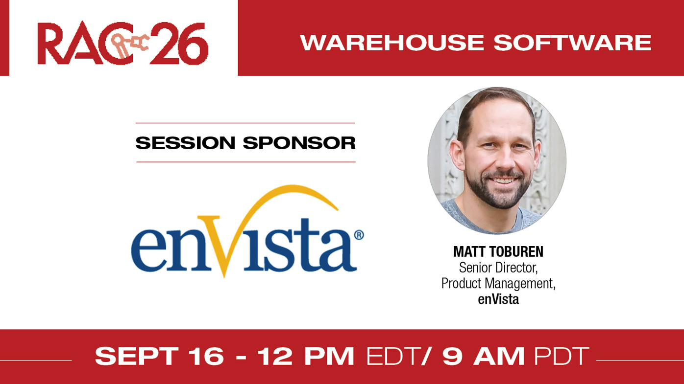 DATE: September 16, 2026
TIME: 12:00 PM EDT / 9:00 AM PDT
Register for this session
Many companies are at a crossroads as to whether to invest in a warehouse management system (WMS), warehouse control system (WCS), warehouse execution system (WES), or a combination of the three. The decision is made more confusing because of the overlap of some of the functions of each system. Selecting the right solution is critical for optimizing warehouse efficiency and ensuring seamless operations.
In this session, we'll break down the functional and technical differences of each system and the framework distribution technology leaders can use to determine which system, or combination of systems, best suits their operational needs.
We'll also introduce a new approach: the warehouse orchestration system (WOS) that is helping modern, automated warehouses finally realize the ROI they were promised, go live on time, and in some cases reduce the size and complexity of the automation solution itself.  
This can be achieved by taking a global, holistic approach to optimizing and orchestrating not just isolated areas, but the entire facility through centralized, intelligent coordination.
