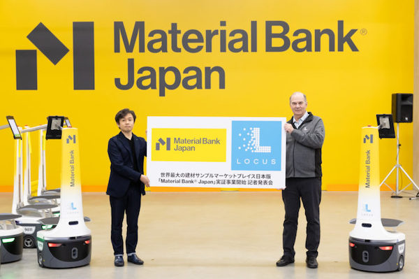 Material Bank Japan plans to deploy 25 AMRs from Locus Robotics