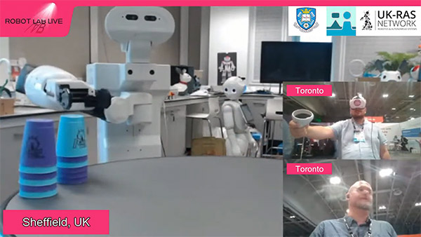Telepresence in the laboratory