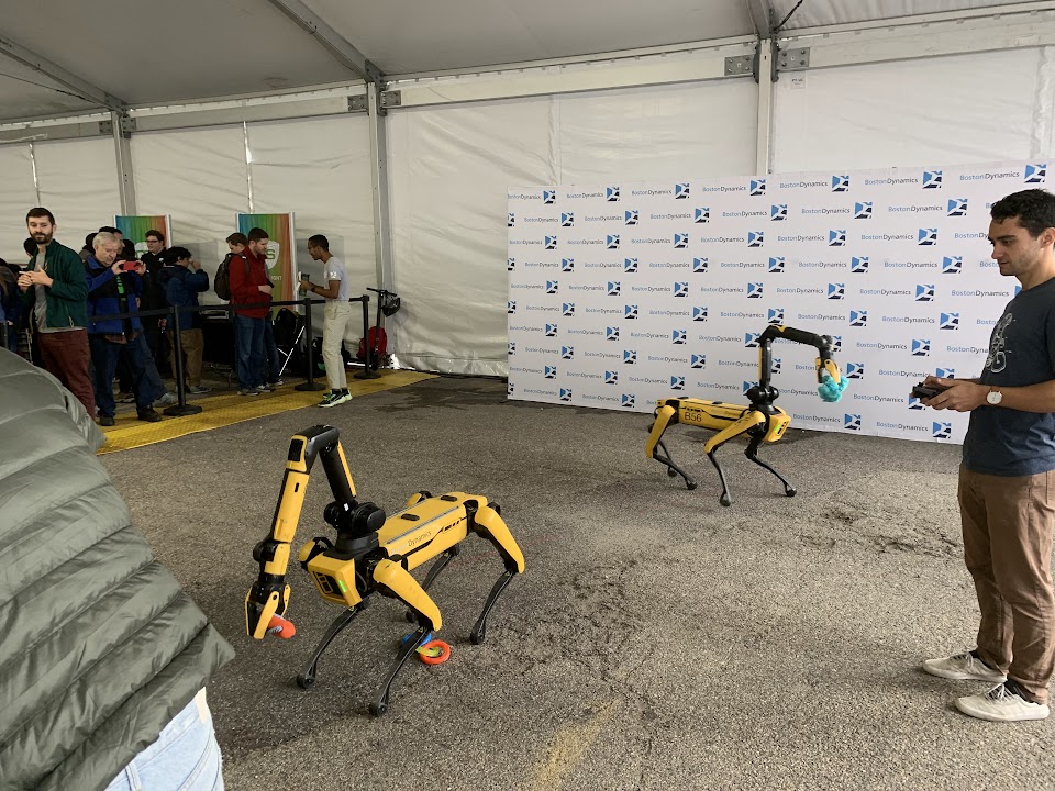 Boston Dynamics Spot at Robo Block Party