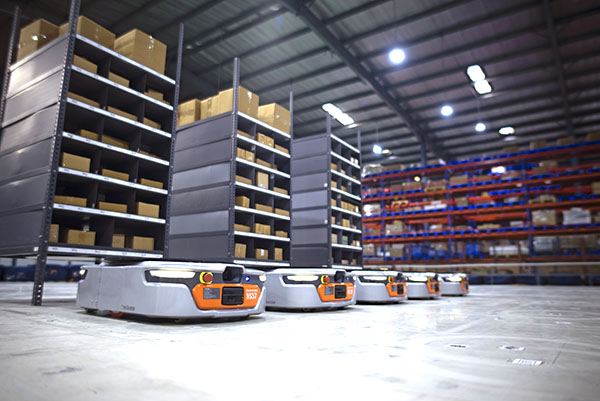 GreyOrange received $135 million in funding to expand its warehouse robotics and software worldwide.
