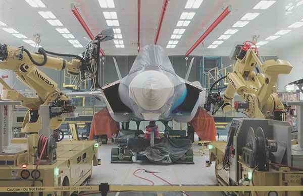 Aerobotix provides robots for applying coatings to aircraft.