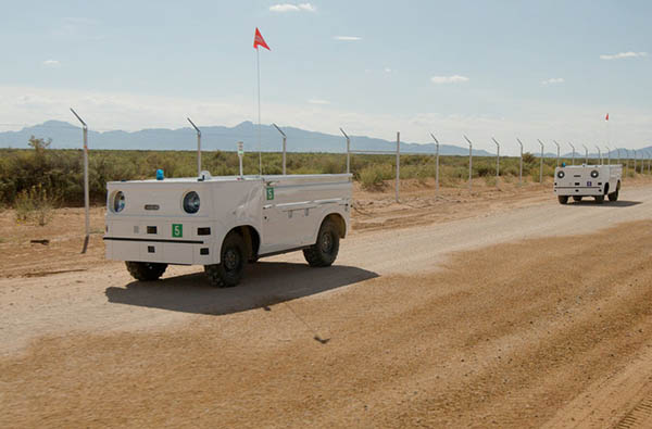 Honda and Black & Veatch have successfully tested the electric Honda Autonomous Work Vehicle prototype at a solar construction site in New Mexico.