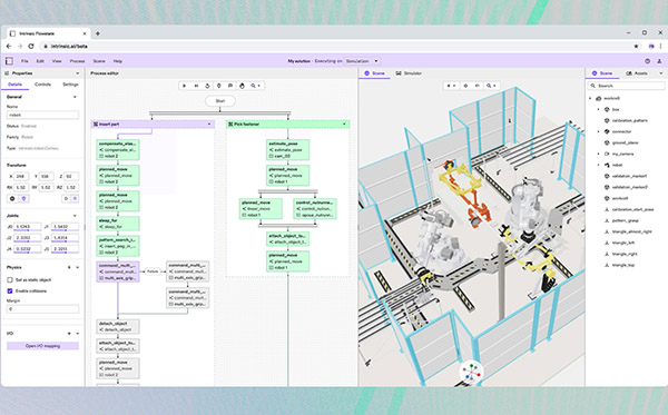 Flowstate is designed to facilitate robotic systems design from concept to deployment.