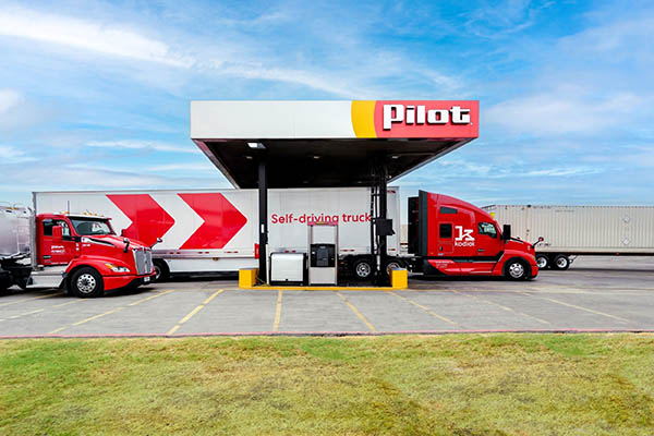 Pilot Company and Kodiak Robotics are partnering to bring autonomous truck services to Pilot and Flying J travel centers.
