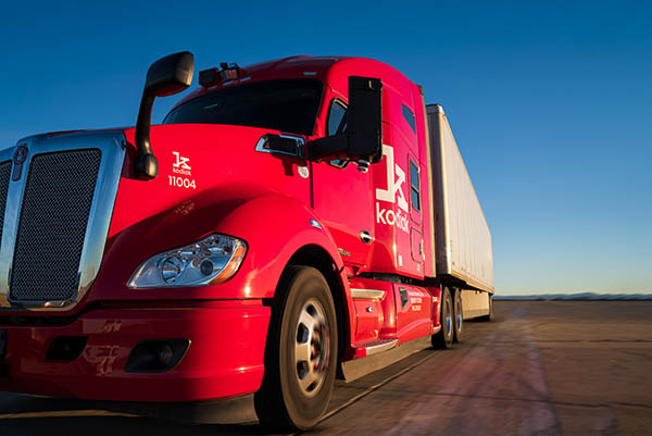 Kodiak Robotics has been developing a stack of self-driving technologies for freight hauling.