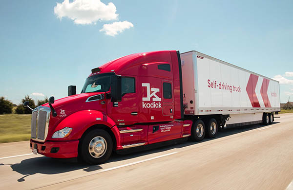 Kodiak Robotics is already testing self-driving trucks in Texas.