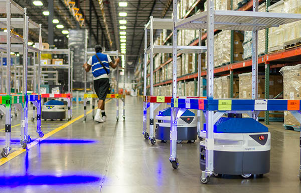 Korber Supply Chain integrates software and mobile robots, including Fetch from Zebra.