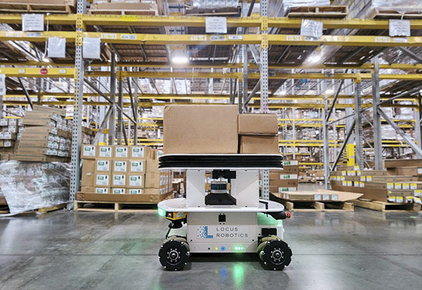 Optoro has integrated its platform with Locus AMRs for reverse logistics.