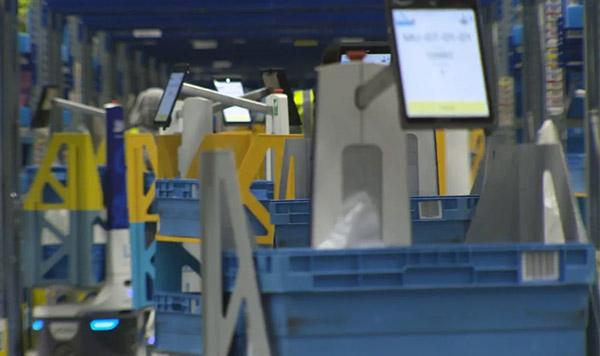 Locus designs its robots to work with warehouse associates for increased productivity.