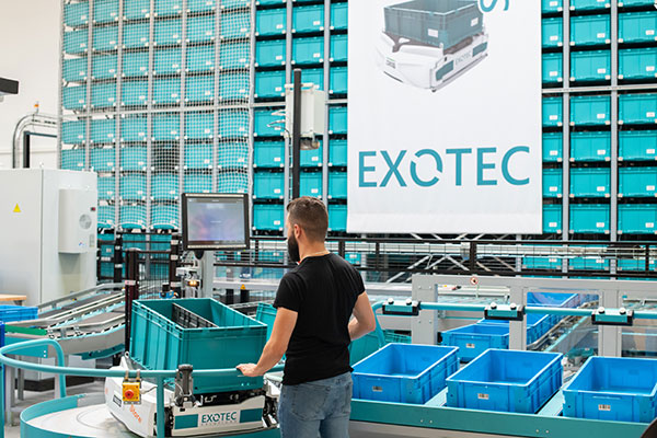 Exotec has added and improved functions in its Skypod warehouse automation.
