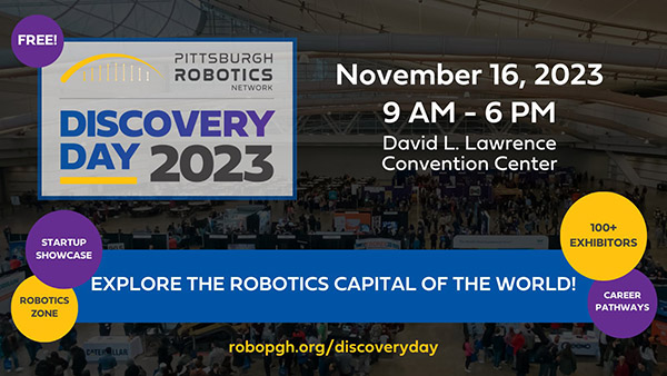 Pittsburgh Robotics Discovery Day 2023 banner
