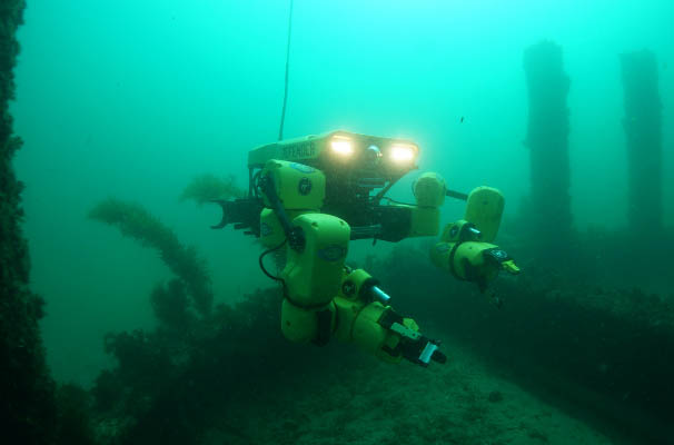 Sapien Sea Class robotic arms are designed for underwater EOD and other challenging tasks.