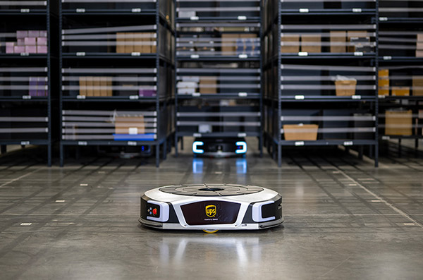 UPS is using robots from multiple vendors to accelerate parcel handling.