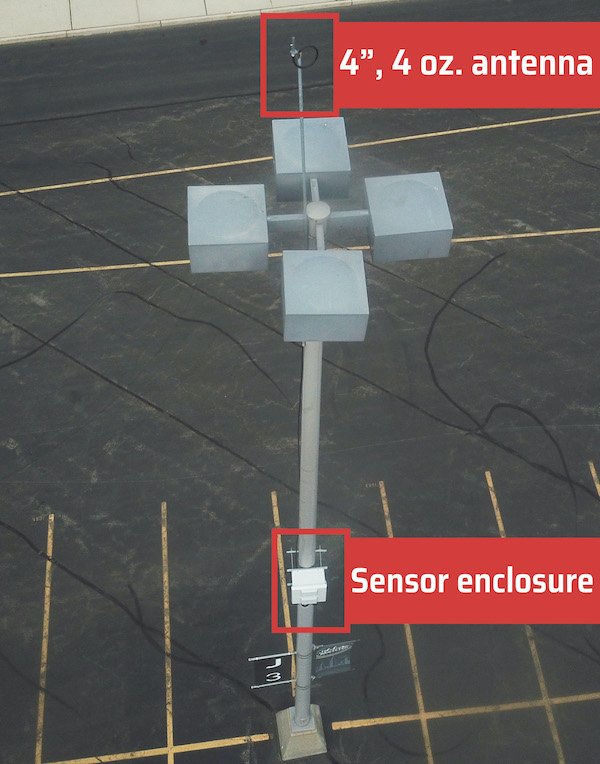 AirWarden sensor and antenna