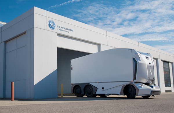 Einride will roll out its Pods at three GE Appliances facilities.