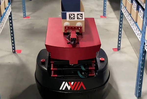 inVia Robotics helped SICK optimize warehouse operations with software and hardware.