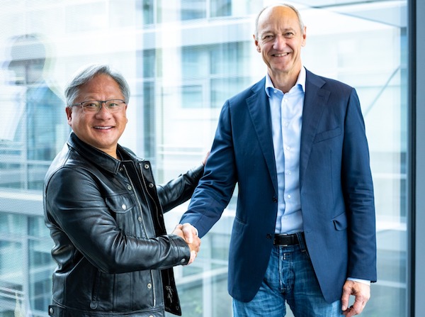 NVIDIA Huang and Siemens Busch
