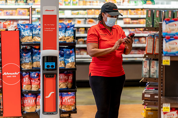Schnucks is among the retailers using Simbe's Tally robot.