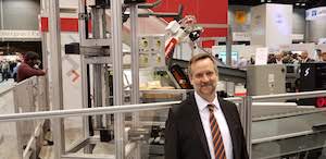 Honeywell Intelligrated shows robotic sorter induction system