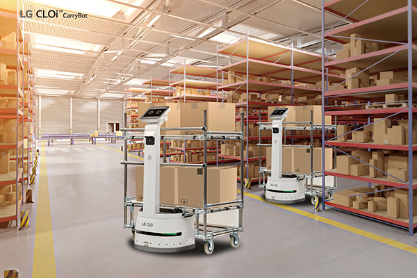 MODEX 2024: LG Business Solutions USA to launch warehouse package moving AMR