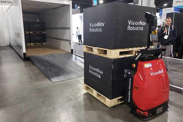 MODEX 2024: VisionNav launches trailer loading and unloading system