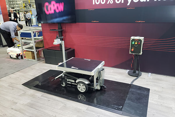 MODEX 2024: CaPow demonstrates charging in motion for AMRs