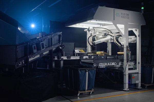Automate 2024: Plus One launches dual-arm parcel induction system