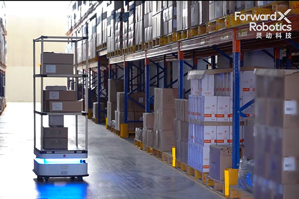 ForwardX deploys 20 AMRs for SF DHL, Luckin