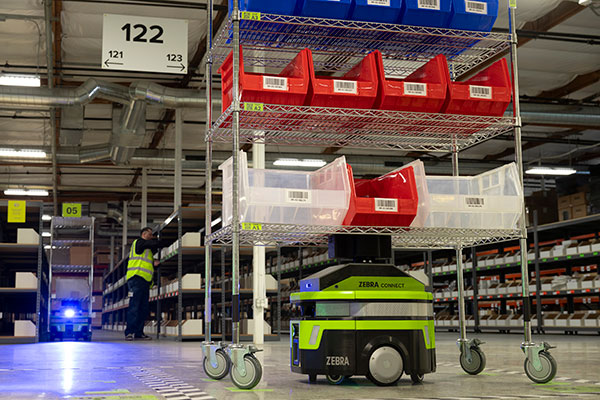 Zebra Technologies adds cart-based AMR to Symmetry Fulfillment