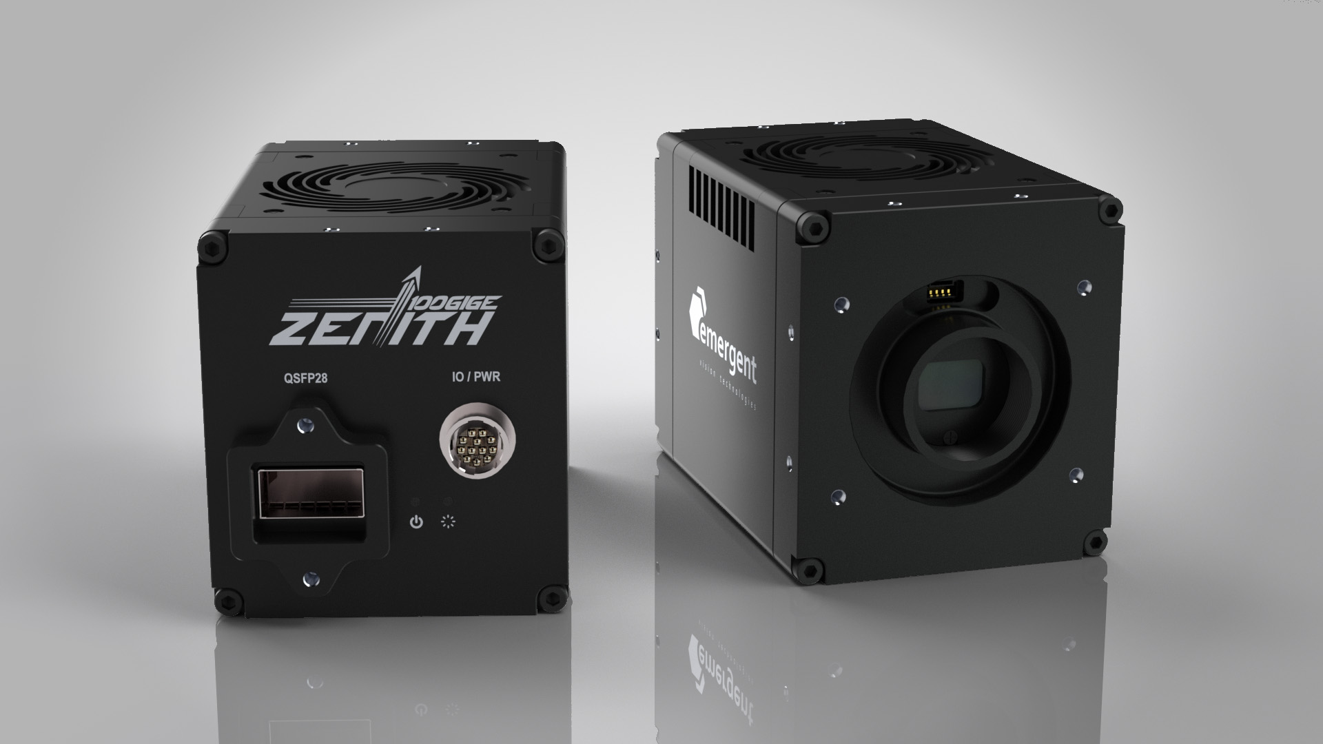 Emergent Vision introduces new Zenith, Pinnacle 100GigE cameras