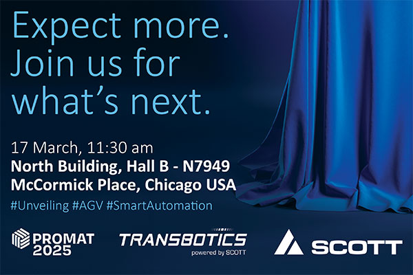 ProMat 2025: Scott Technology to unveil new AGV