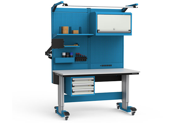ProMat 2025: Rousseau Metal introduces ElevaTek height-adjustable workstation