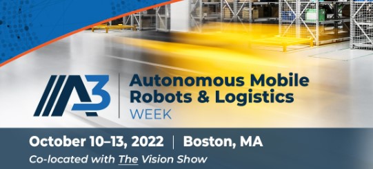 A Look at A3’s AMR  & Logistics Show Next Week in Boston