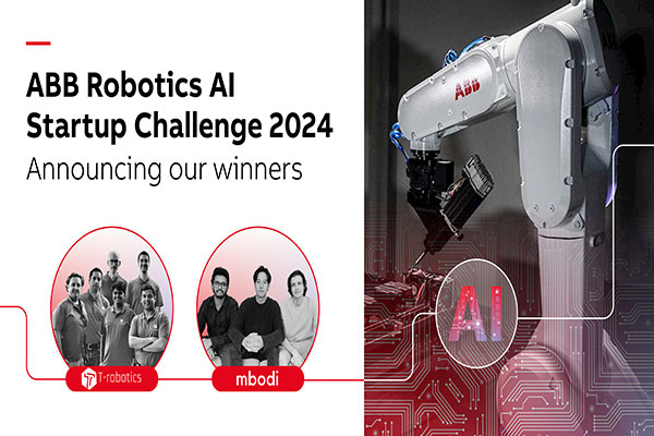 ABB Robotics announces T-Robotics, Mbodi as 2024 AI Startup Challenge winners