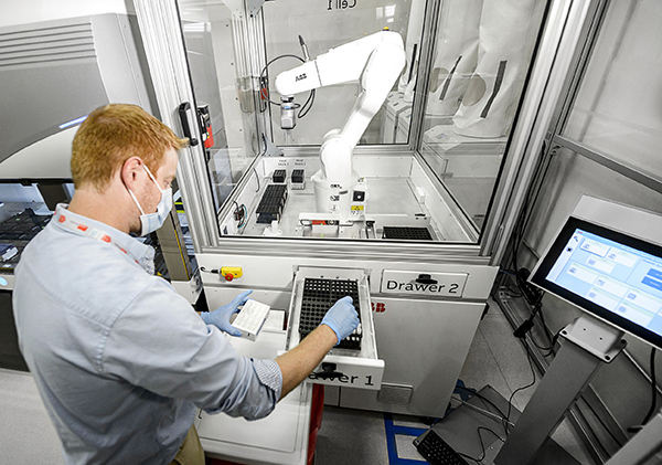 ABB Robots Help University of Texas Medical Branch Automate COVID-19 Neutralizing Antibody Testing