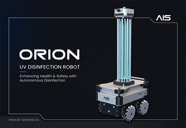Advanced Intelligent Systems Wins Award for Pivoting Agricultural IP to Disinfection Robot