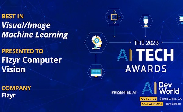 Fizyr Wins 2023 AI TechAward for Visual, Image Machine Learning
